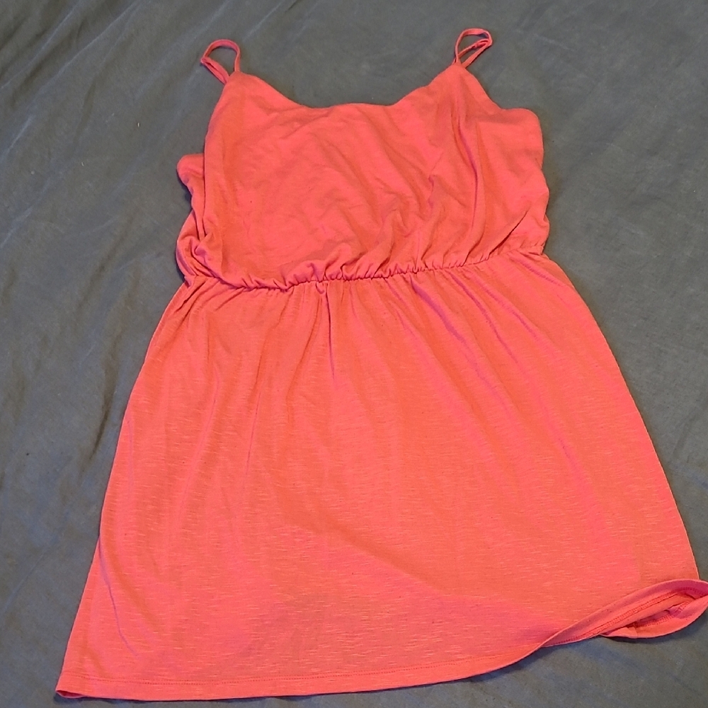 Old Navy Coral Sleeveless Dress